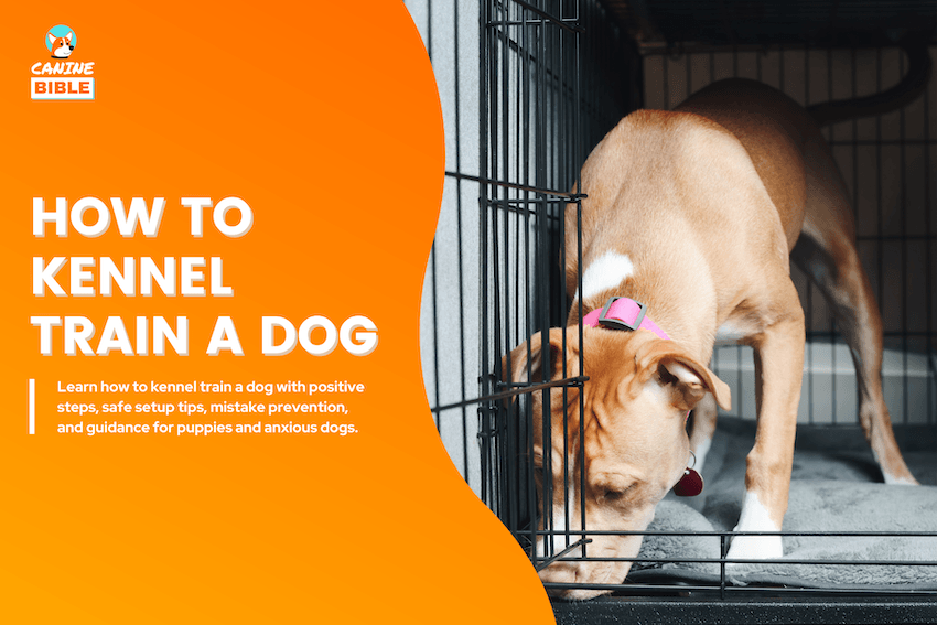 How to Kennel Train a Dog
