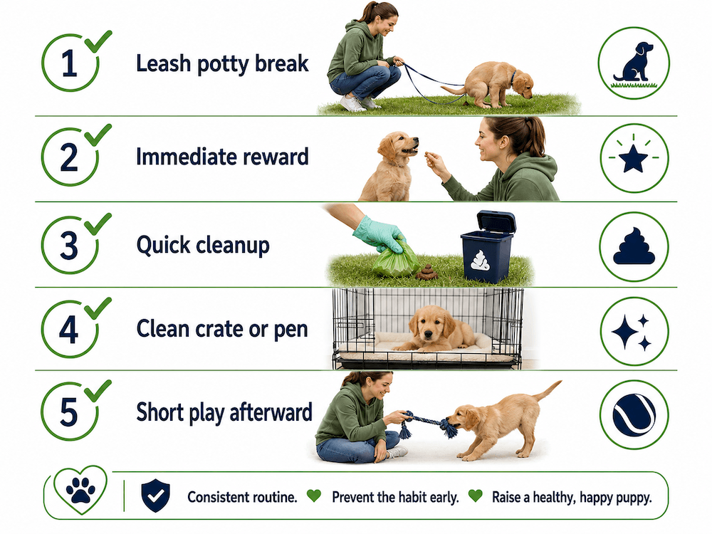 Puppy care routine Puppy care routine
