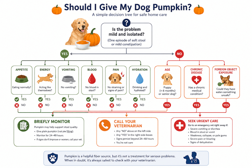 Should I give my dog pumpkin-