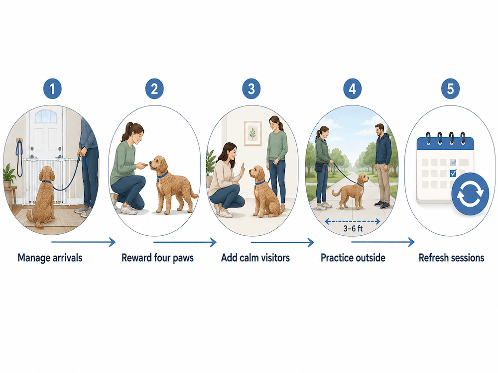 Training your dog step by step