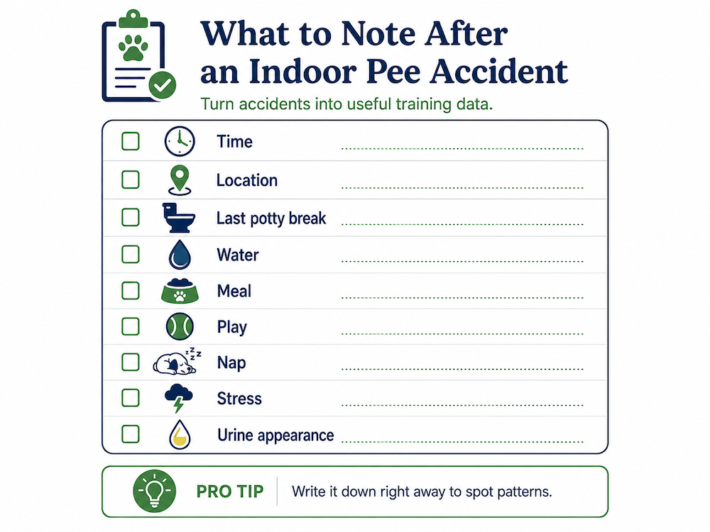 What to note after accidents