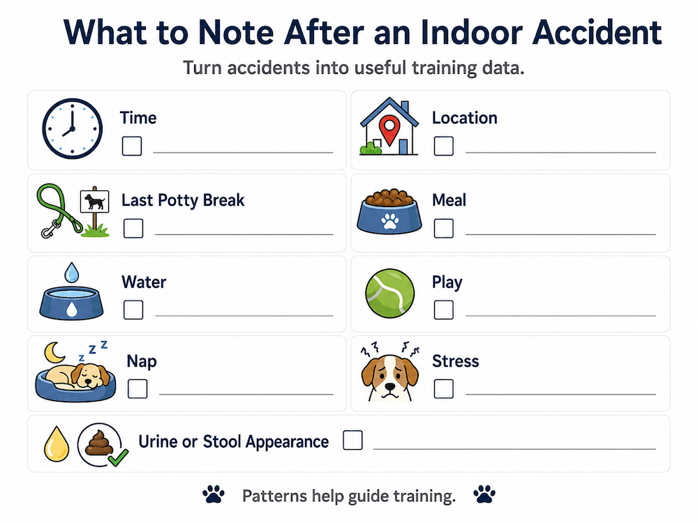 What to note after an indoor accident
