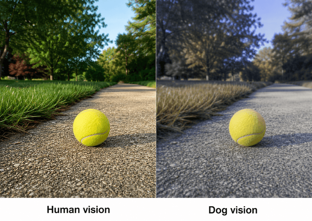 Yellow Tennis Ball Outdoors
