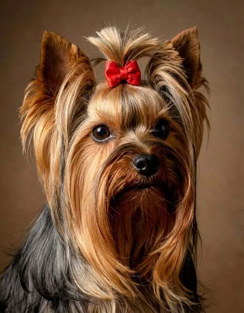 Silky Terrier close up
