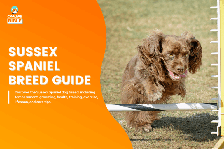 Sussex Spaniel dog