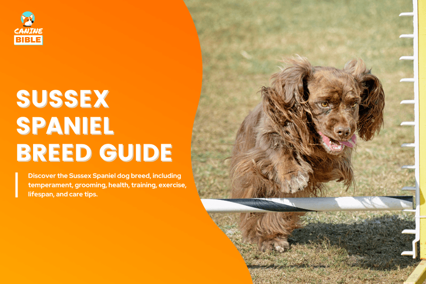 Sussex Spaniel dog