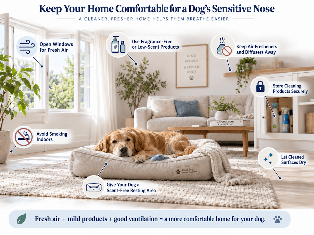 A Fresh, Comfortable Home for Dogs