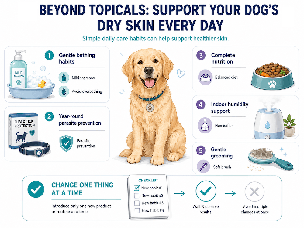 Beyond Topicals- Daily Dog Skin Care