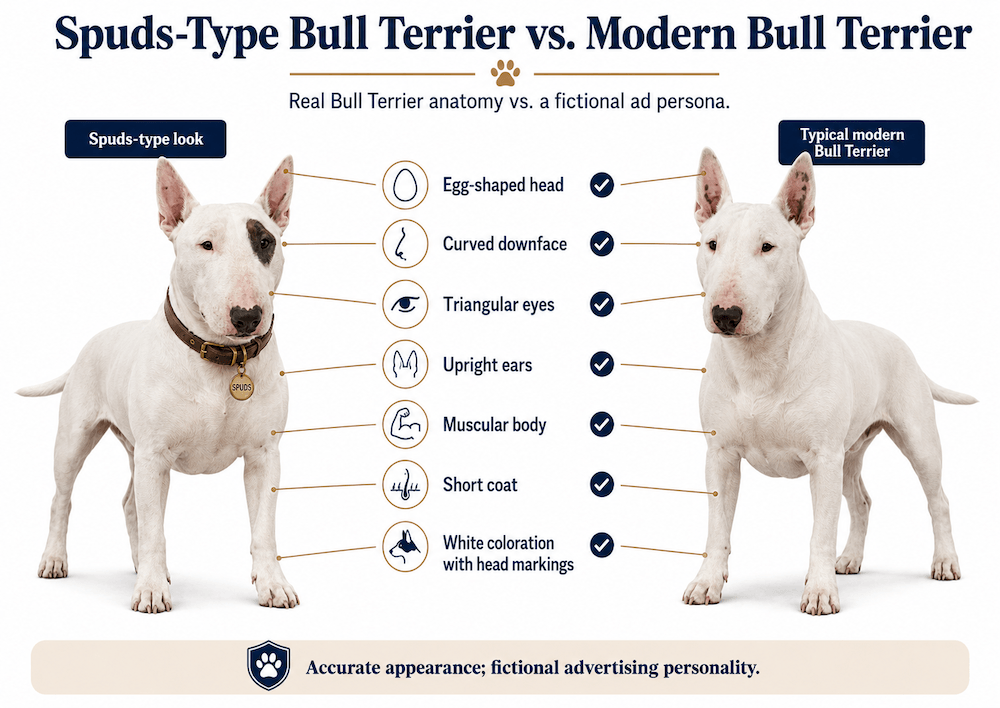 Bull Terrier Anatomy Comparison