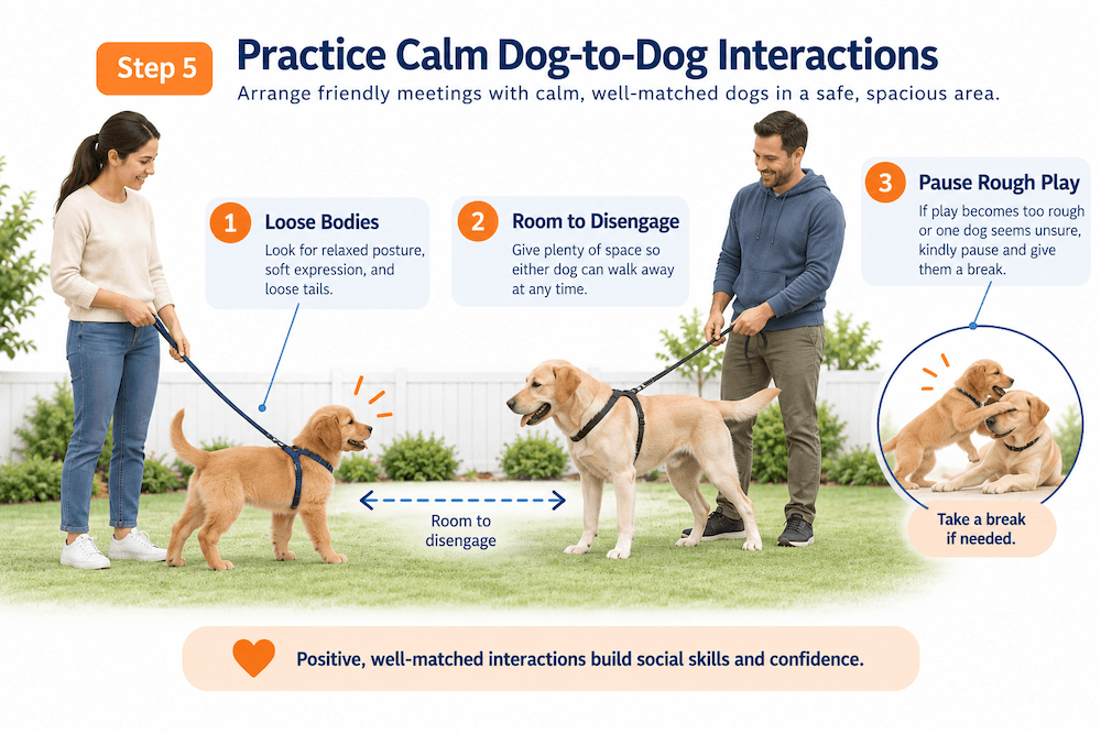 Calm Dog-to-Dog Interaction Guide