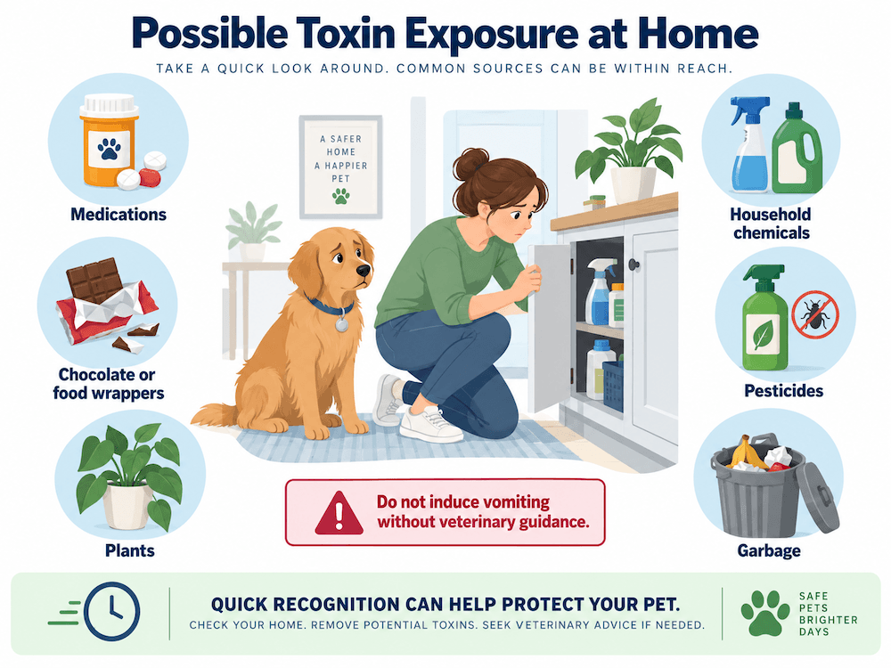Checking for possible toxin exposure