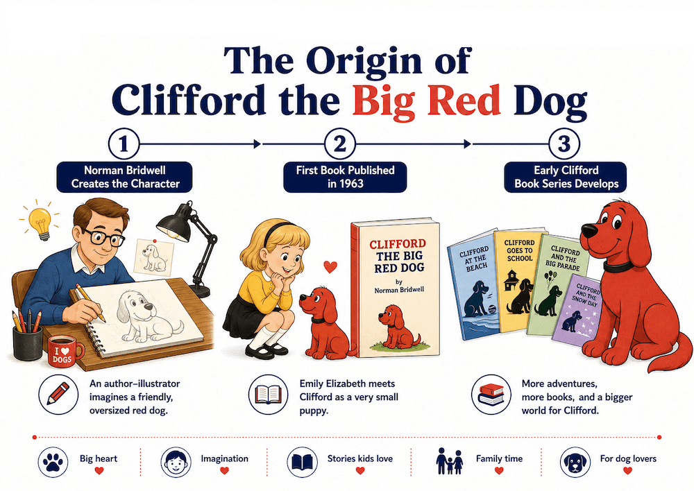 Clifford’s Big Red Beginnings