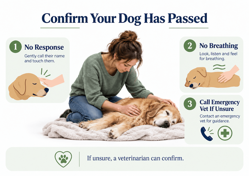 Confirming a Dog’s Passing