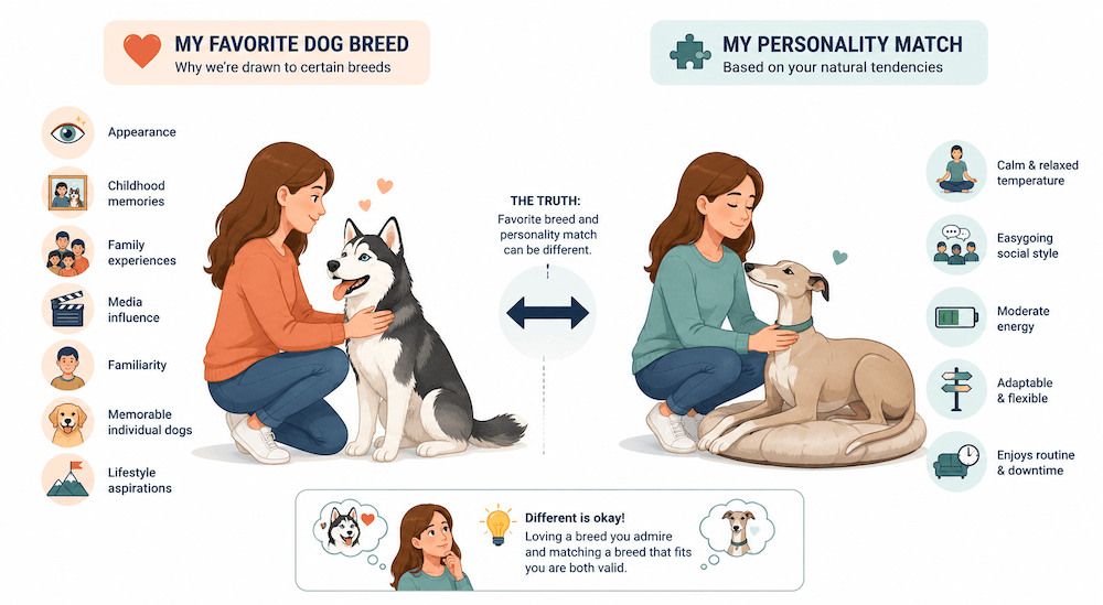 Favorite Breed vs. Personality Match