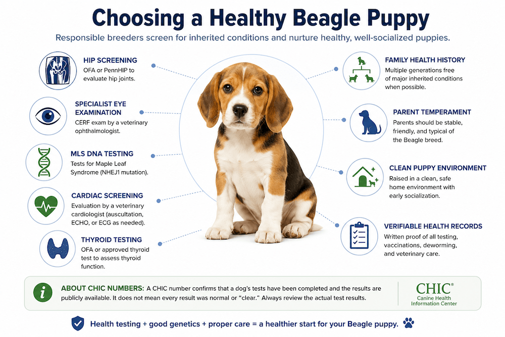 Healthy Beagle Puppy Guide