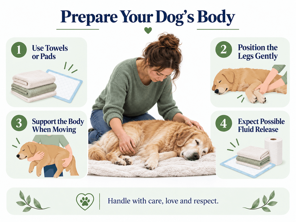 Prepare your dog's body