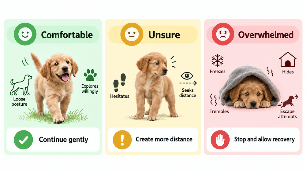 Puppy Comfort Behavior Guide