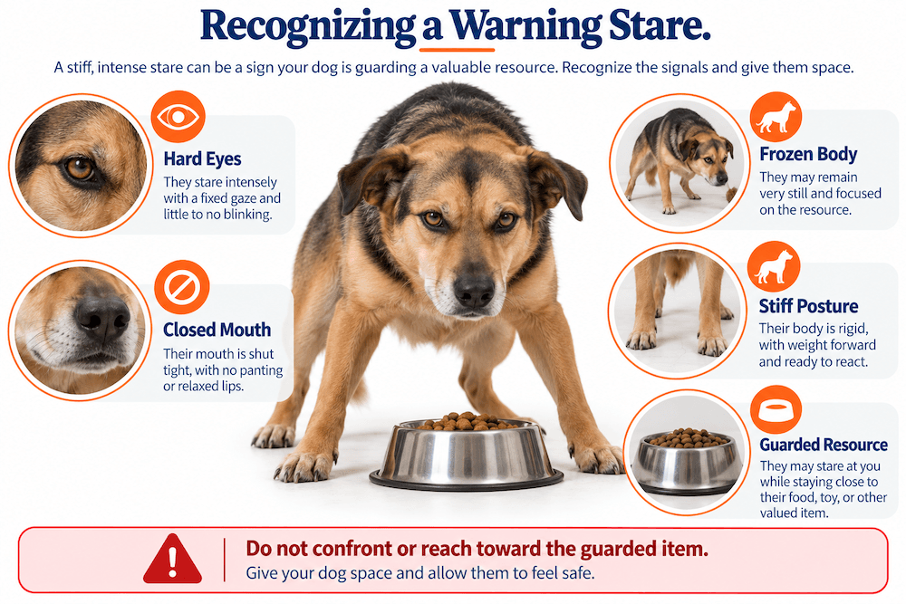 Recognizing a Warning Stare