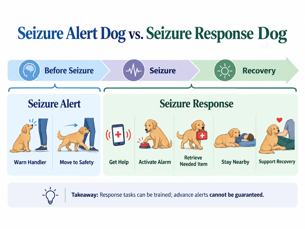 Seizure Alert vs Response Dogs