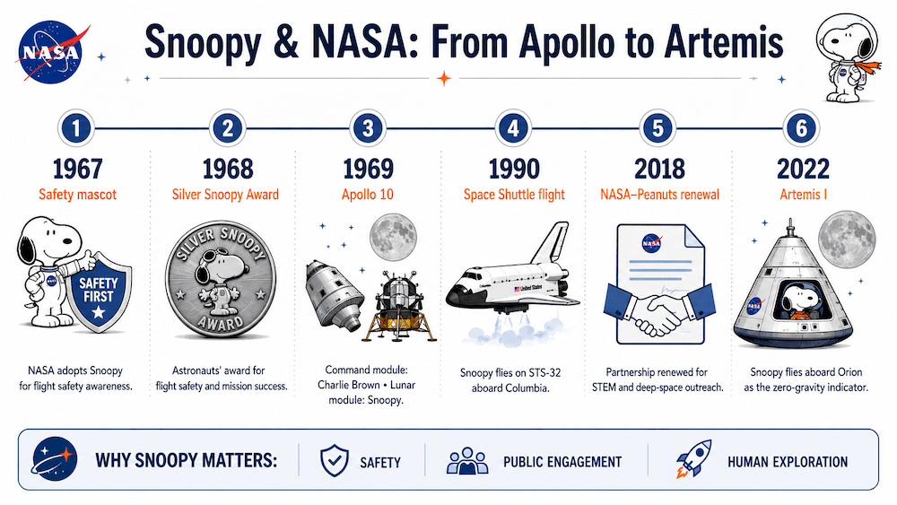 Snoopy and NASA
