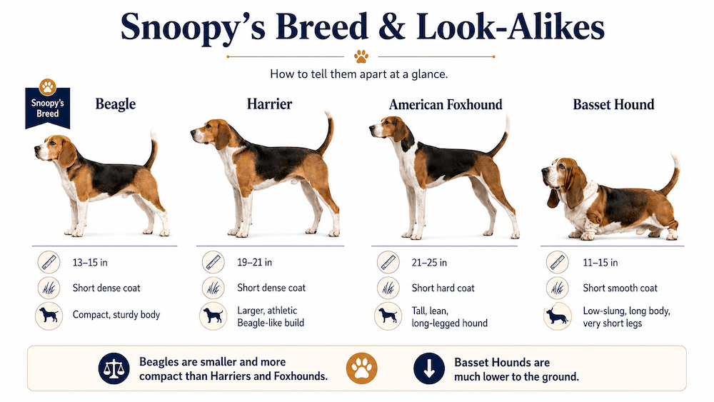 Snoopy’s Breed Look-Alike Guide