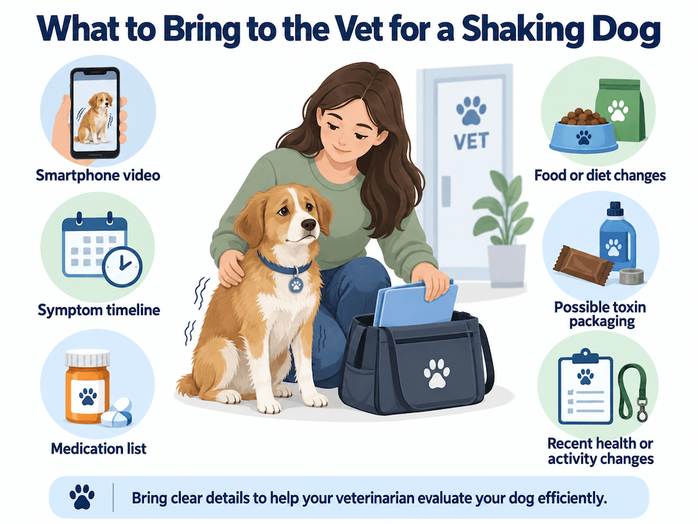 Vet Visit Essentials for a Shaking Dog