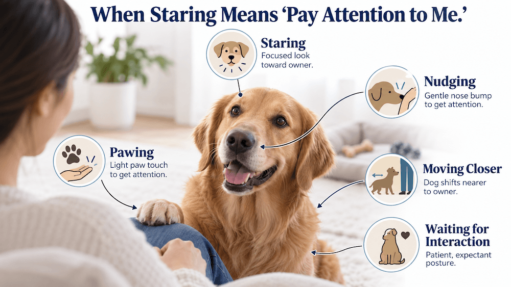When Staring Means Attention