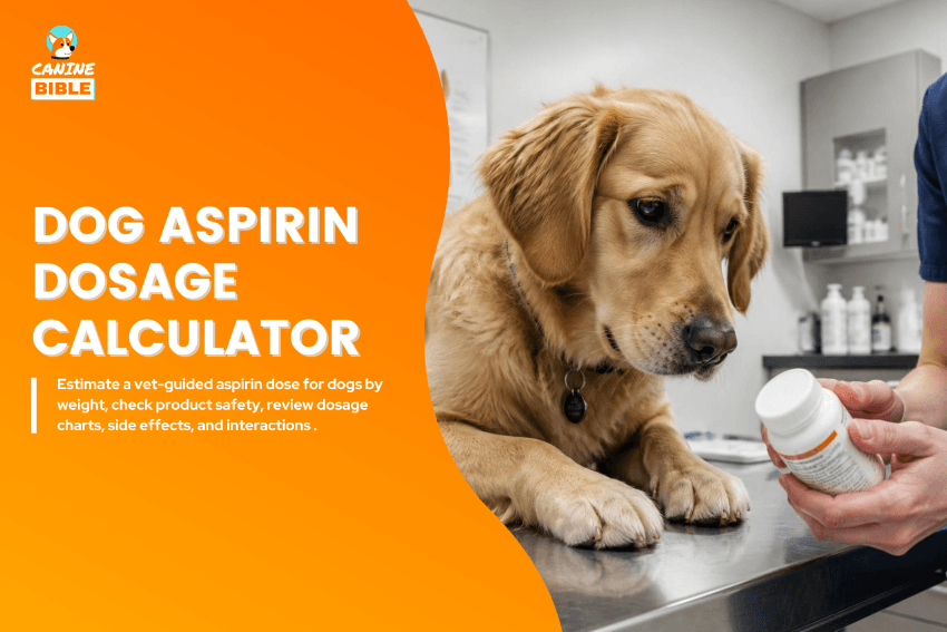 dog aspirin dosage calculator