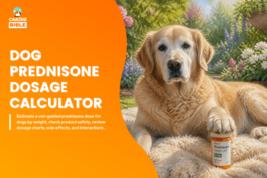 dog prednisone dosage calculator