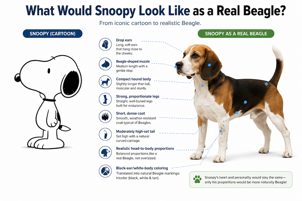 snoopy as a real beagle