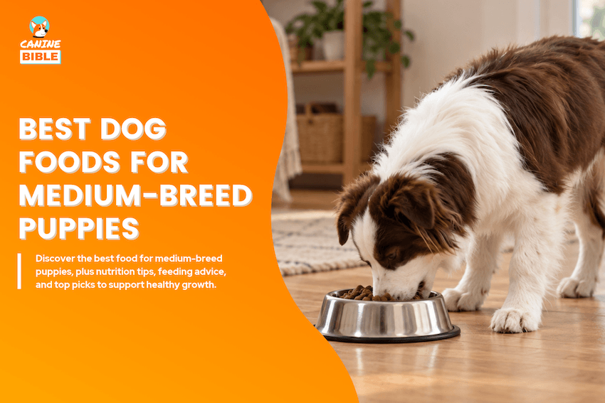 Best Dog Foods for Medium-Breed Puppies