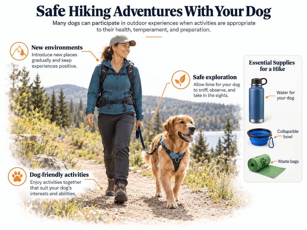 Dogs Can Join Their Owners on Outdoor Adventures