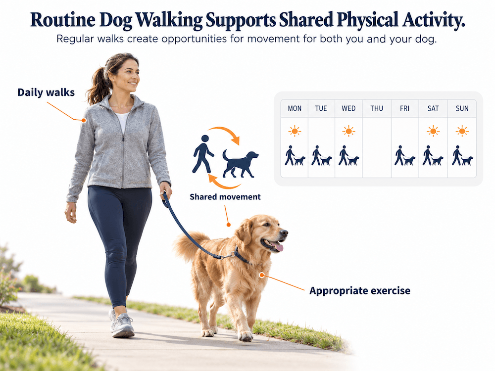 Dogs Encourage Owners to Be More Physically Active