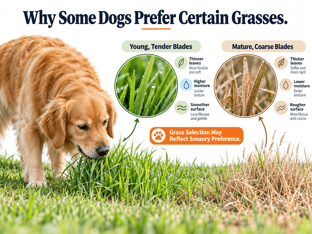 Enjoyment of Grass Taste and Texture