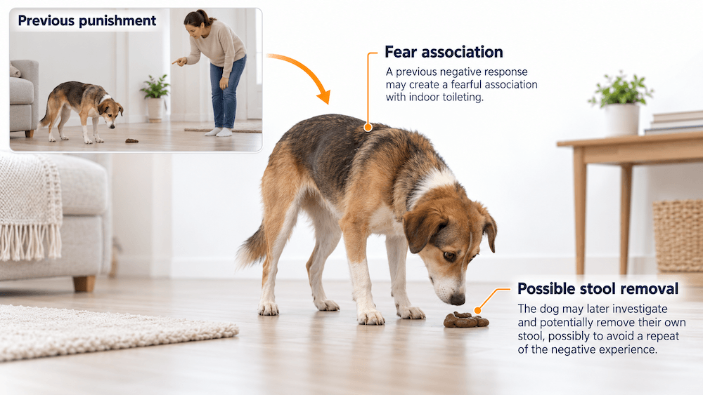 Fear of Punishment After Housetraining Accidents
