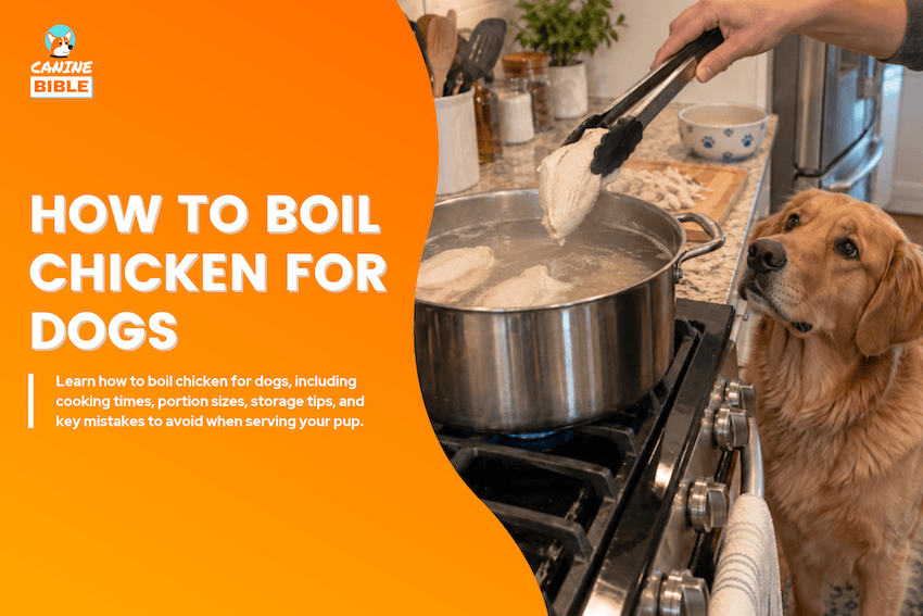 How to Boil Chicken for Dogs