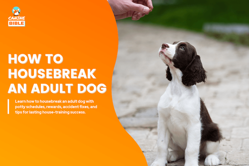 How to Housebreak an Adult Dog