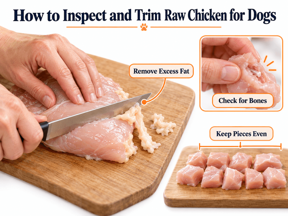 Inspect and Trim the Chicken