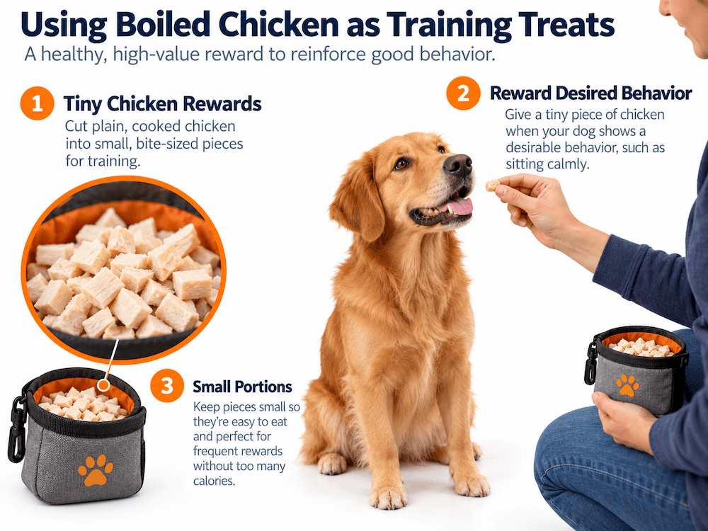 Offer Small Pieces as Training Treats