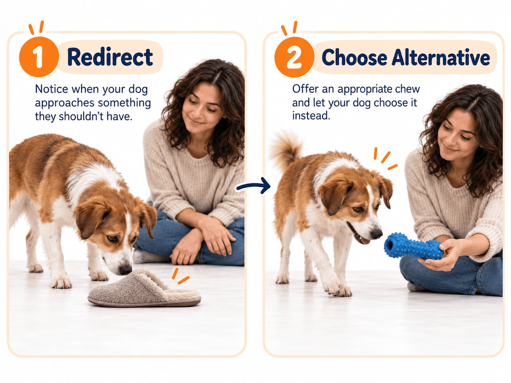 Redirect Your Dog Before Chewing Escalates