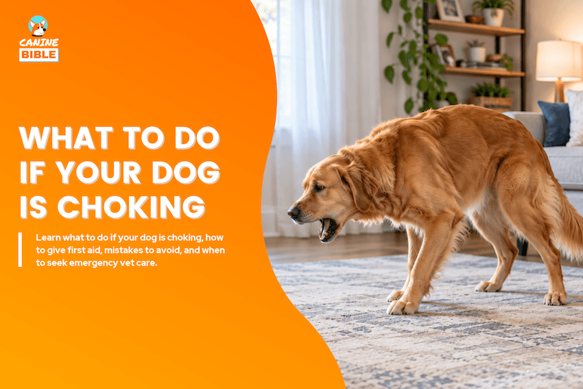 What to Do If Your Dog Is Choking