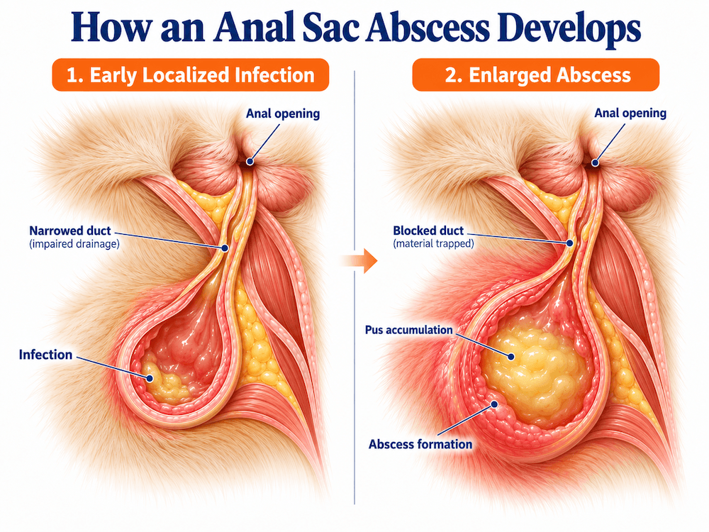 anal sac abscess