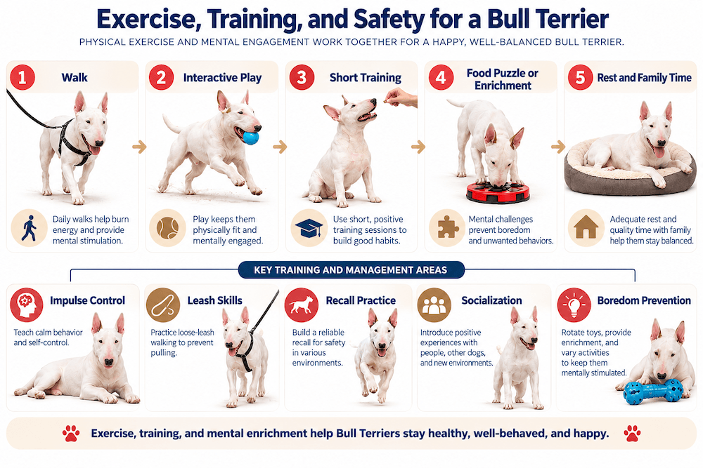 exercise for bull terriers