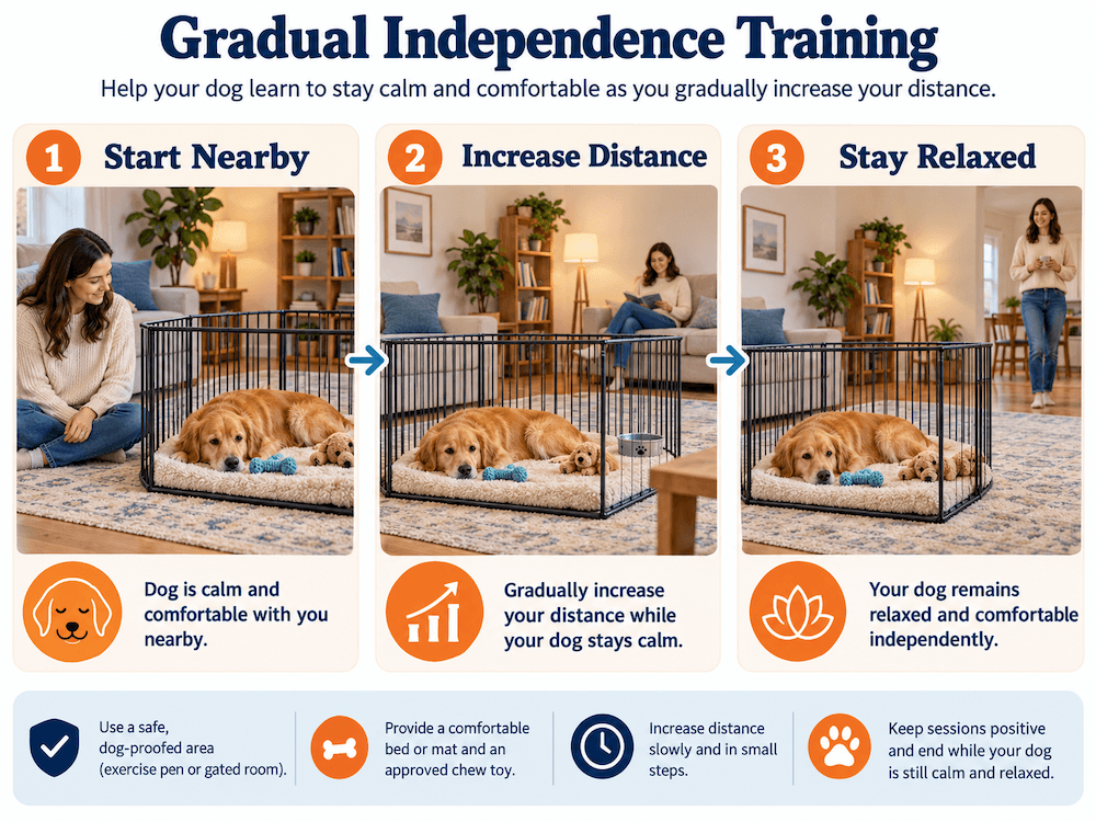 gradual independence training