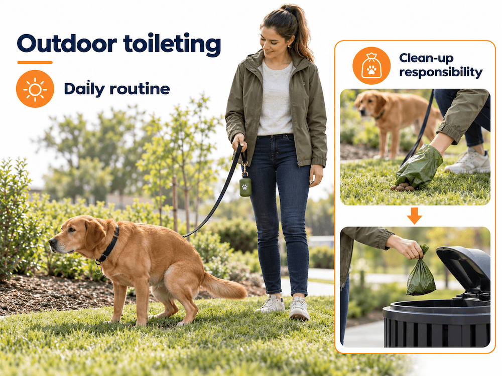 outdoor toileting