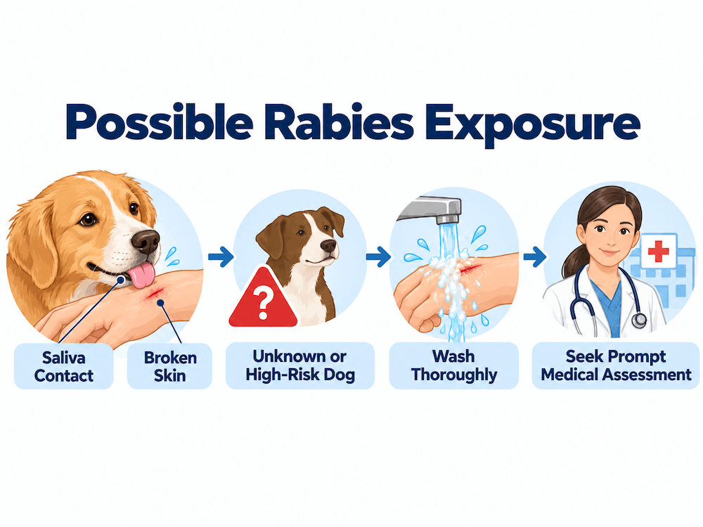possible rabies exposure