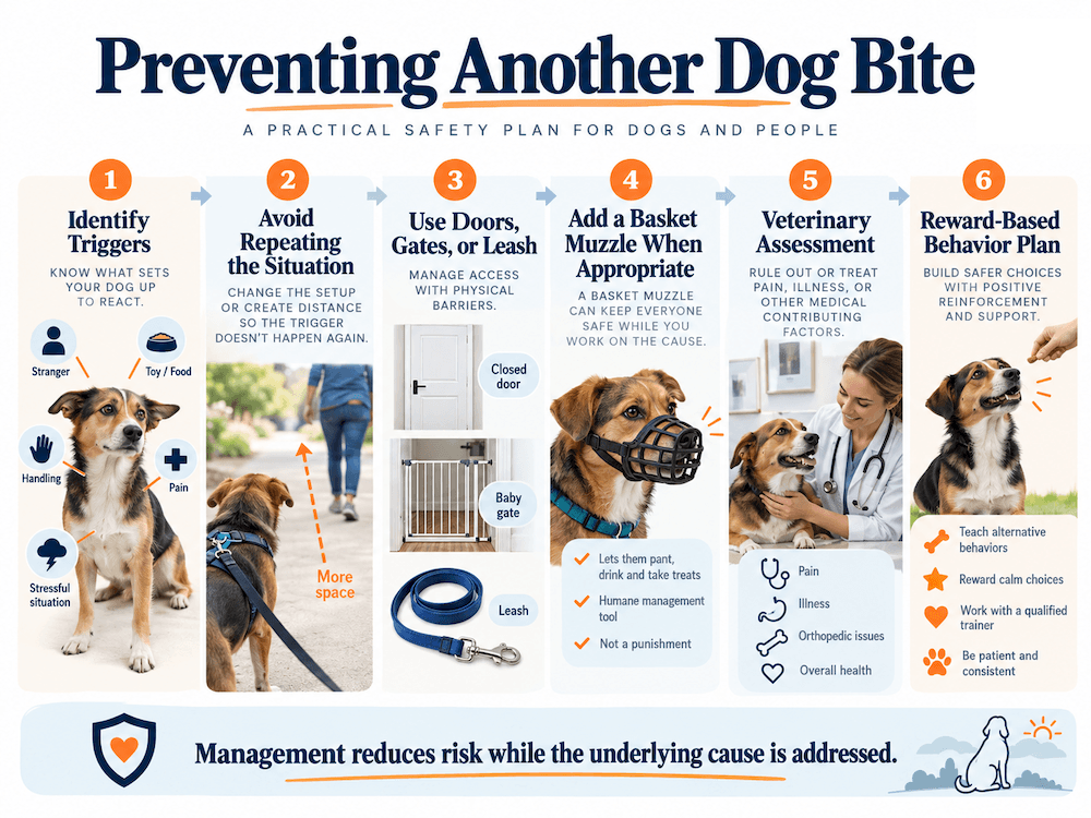 preventing another dog bite