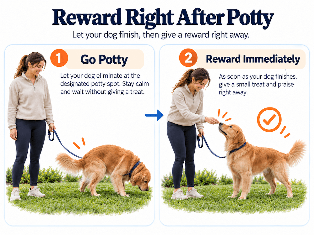 reward after potty